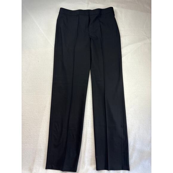 Women’s St. John Caviar Size 10 Black Slacks. - Picture 1 of 4